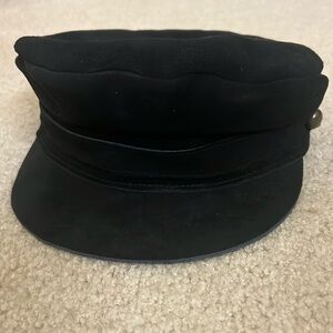 Lack of color - suede black 57CM (M)